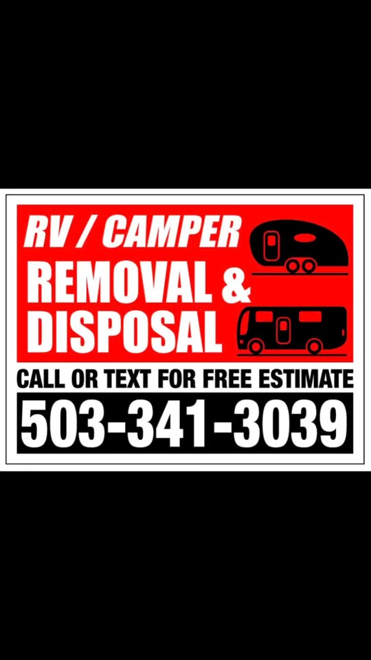 RV / camper removal and disposal